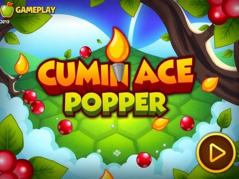 Colorful gameplay of Cumin Ace Popper featuring spice explosions Cumin Ace Popper Gameplay